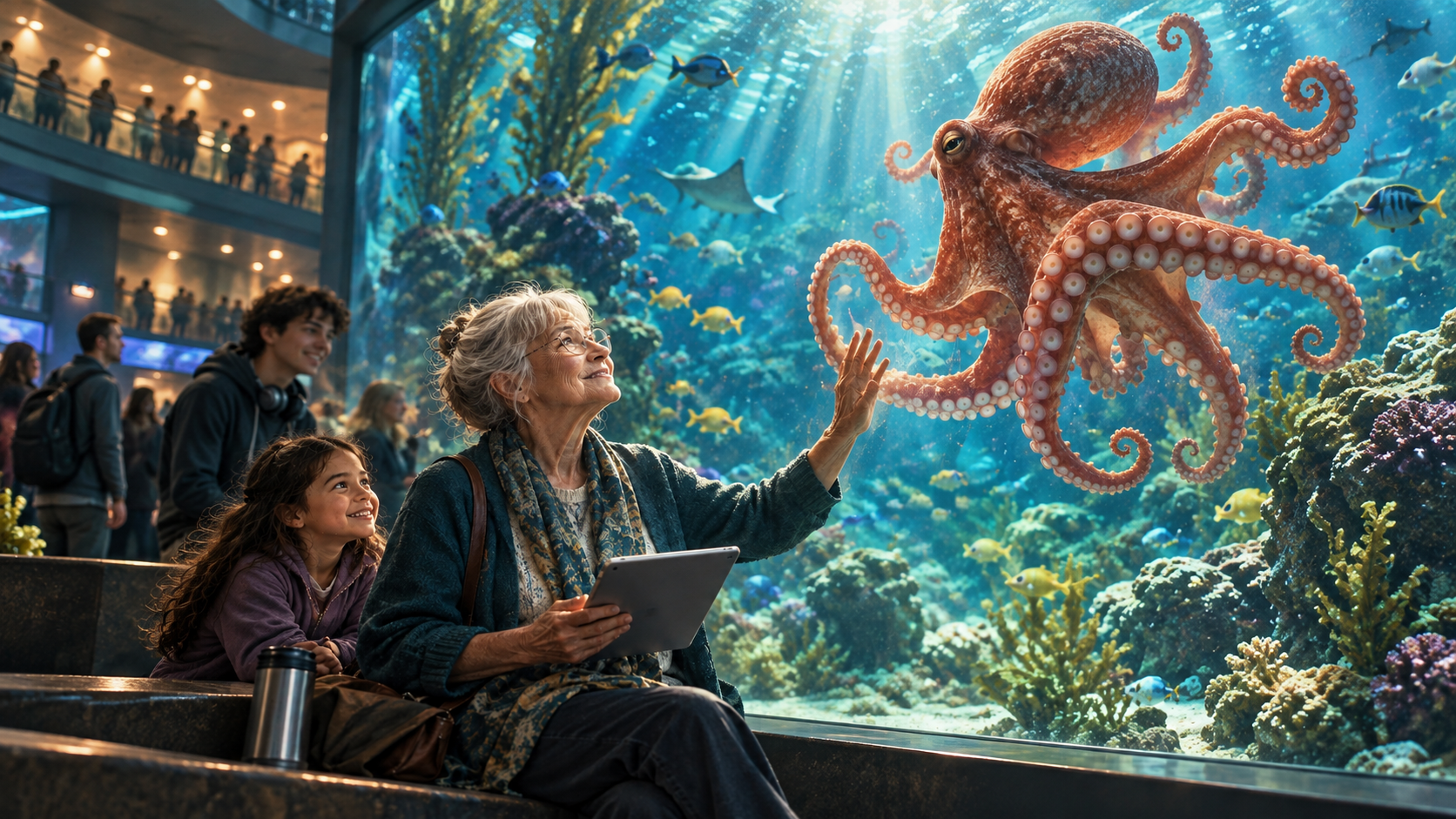 Criaturas Luminosas: amistad, segundas oportunidades y un pulpo sabio